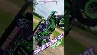 LMT 2.0 Leaking Suspension Fixed it's Just got Better Wow! #rc #rcmonstertruck #gravedigger #losilmt