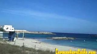 Beautiful, Empty Es Pujols (Formentera) in November