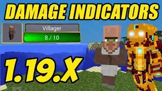 DAMAGE INDICATORS MOD 1.19.1 minecraft - how to download & install Damage Indicators 1.19.1 FABRIC