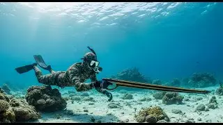 Encountering an 85lb Giant Trevally | Ultimate Spearfishing Moment