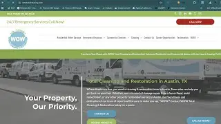 WOW Total Cleaning & Restoration Online Review | Peterson SEO