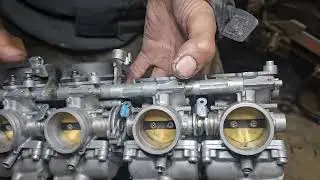 1993 Honda CBR600F2 Carburetors #1 & #2 Rebuild - Reclean