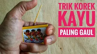 Nyalakan korek api kayu dan trik yang pernah viral th. 90 an