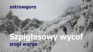 Szpiglasowy wycof - srogi warun