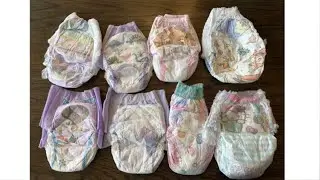 FAVORITE Disposable Training Underwear Month of September & Why? 8 Disposable Pants Which I Prefer?