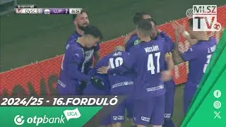 Lacoux Tom Jacques Daniel g&oacute;lja a DVSC &ndash; &Uacute;jpest FC m&eacute;rkőz&eacute;sen