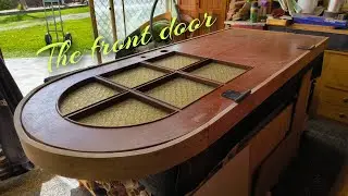 The Door Episode 10!Tiny Shepherds Hut wagon build 