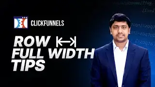 How to Make a Full-Width Row in ClickFunnels?