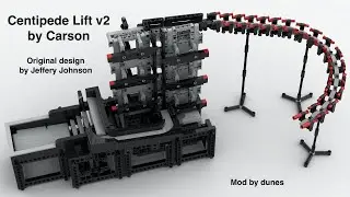 Lego GBC Module - Centipede Lift v2 - Instructions available