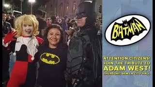 Episode 19 -  Bat Signal at L.A. City Hall in Honor of Adam West
