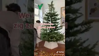 Вирусное видео в TikTok | Как правильно зажечь гирлянды на рождественской ёлке