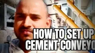 How to safely install the screw conveyor of #Apollo 30 #batchingplant. 