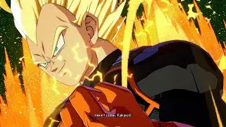 DBFZ ⬜ SS Goku Vegeta SS2 Gohan vs 🐒 SS Vegeta Zamazu SS4 Gogeta