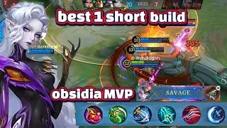 Best obsidia new build Set up Best 1 short build | 100 % Win build 💀&rdquo;