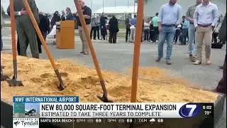 Northwest Florida Beaches International Airport breaks ground on major expansion