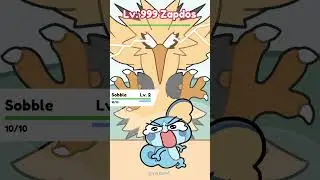 Sobble's First Pokemon Battle #animation #cuteanimations #animationmeme #kirby