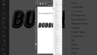 Watter Bubble Theme Free text effect for adobe illustrator. #vector #illustrator #texteffect