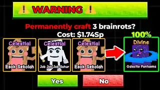 I Found DIVINE Brainrot Spawn Machine RECIEPES in Escape Tsunami for Brainrots!