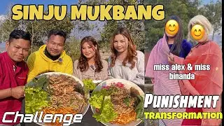 MUKBANG CHALLANGE |Mimi Singju || NUPI ONTHOKPIRE PUNISHMENT DI 🔥🔥tare😂😂😂