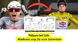 Tour-Auftakt mit Sturz, Wind & Sprint &ndash; Philipsen in Gelb! | Tour de France Analyse Etappe 1