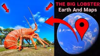 I Found The Big Lobster 🦞Reel On Google Earth 4D Maps #googleearth #googlemaps #vairalvideo 