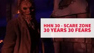 30 years 30 fears Scare Zone @ Halloween Horror Nights 30 | Universal Orlando