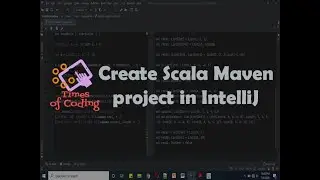 TOC - SCALA Express | how to create Scala Maven project in IntelliJ