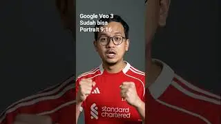 Hasil video Veo 3 rasio 9:16 vertikal portrait #googleveo3 #videoveo3