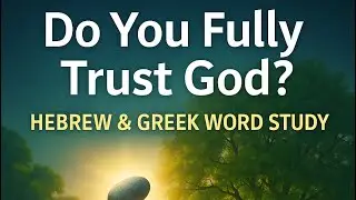 Readiness Drill (Word Study) &mdash; Trust: What the Bible Means (Not Feelings)