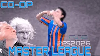 PES 2026 PS2 - Master League Co-op - Parte 2: O time que falta muito pra ser considerado um...