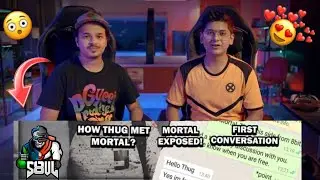 How S8ul was formed | 8bit Thug and Mortal first Conversation | Thug exposed Mortal