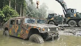 Abandoned Military Humvee Found Submerged Underwater Full Restoration Journey