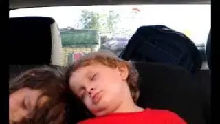 Kids on drugs sleep head bobbing