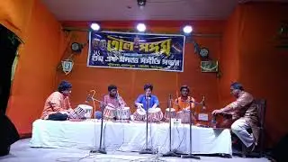Group Lahara (Tal Sangam). Trital :- Dhik Dhina Tabla Played by Sutirtha Paul