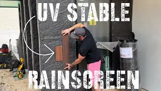 UV Rainscreen for Open Joint Siding
