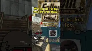 When you ask Yes-Man about the Great Khans in Fallout new vegas #fallout #memes #shorts