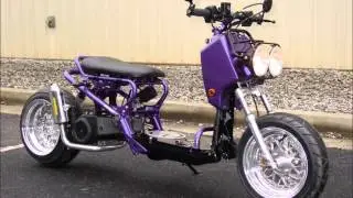 MonsterGY6 Purple Rain Honda Ruckus Build