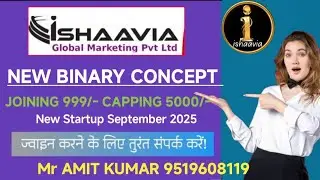 Ishaavia Full Business Plan 2026 || New Company Startup || Joining Amount 999/- || Call 9519608119 