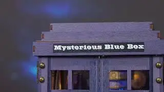 Book Nook Kit Mysterious Telephone Booth DIY Wooden Puzzle Handmad
