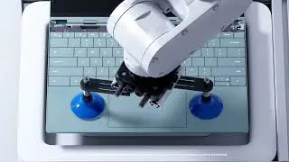Dell Concept Luna Micro-Factory - Robots Building A Modular Laptop!