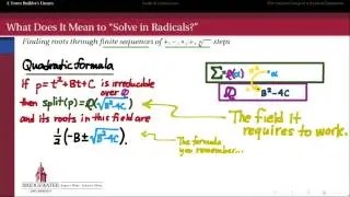 302.S10A: Quadratic and Cubic Formulas and Fields