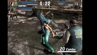 Shun Ying Lee & Jake Team Up (Urban Reign PS2)