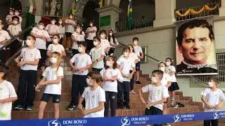 Apresentação Brasil Itália - Canto Coral e Colheres musicais