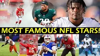 Top 10 Most Famous NFL Players in 2025 &ndash; Worldwide Popularity Ranking