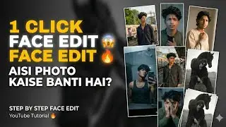 AI Se Photo Edit Kaise Kare 😱 | 1 Click Face Editing Tutorial | Step by Step Hindi