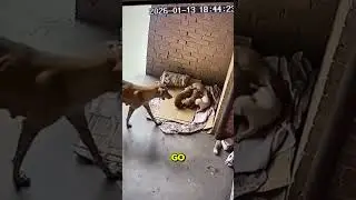 Watch this heroic action of this dog! #wholesome #dog #puppy #animals