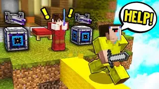*NEW* SENTRY GUN in MINECRAFT BEDWARS!