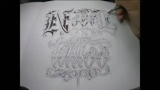 Time lapse dise&ntilde;o lettering para el canal 