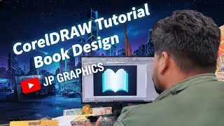 Corel Draw Tutorial / Book 📖 Design 😲 #viral #coreldraw #coreltutorial #logo #design #art #books 