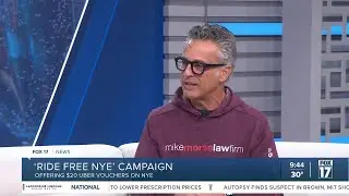 Mike Morse Law Firm 'Ride Free NYE' Campaign